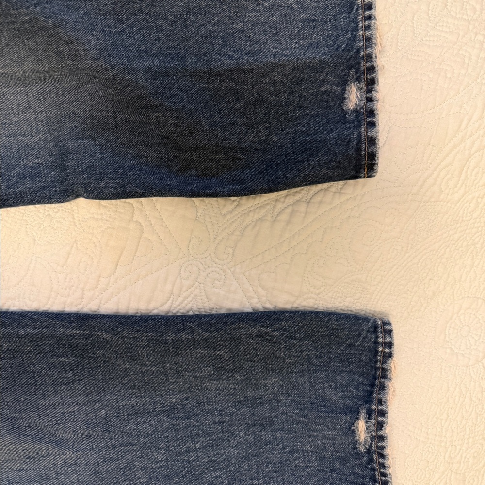 Madewell Dean Easy Straight Jeans - Greendale Wash - Picture 7 of 9